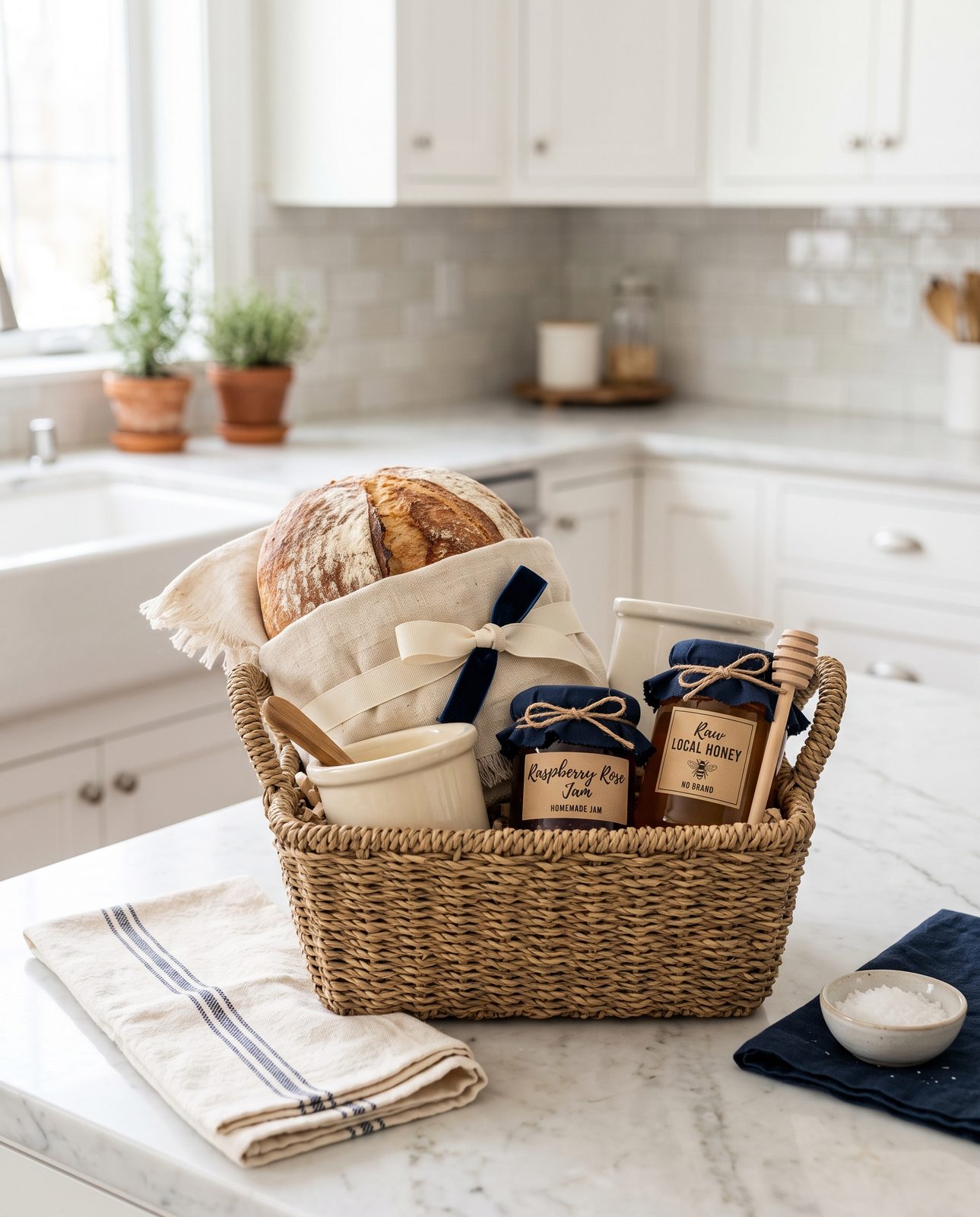 The Hearth Loaf — gift basket by The Gathered Gift Co