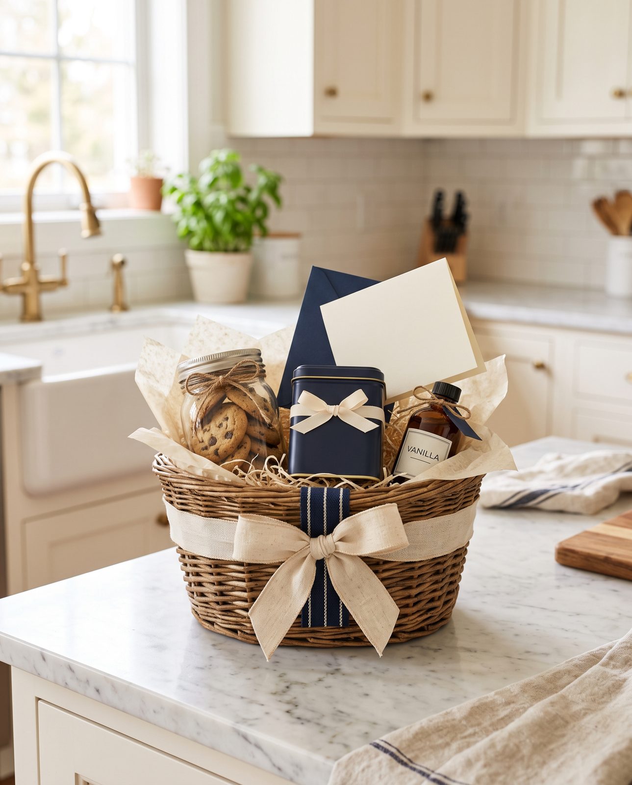 The Thank You — gift basket by The Gathered Gift Co